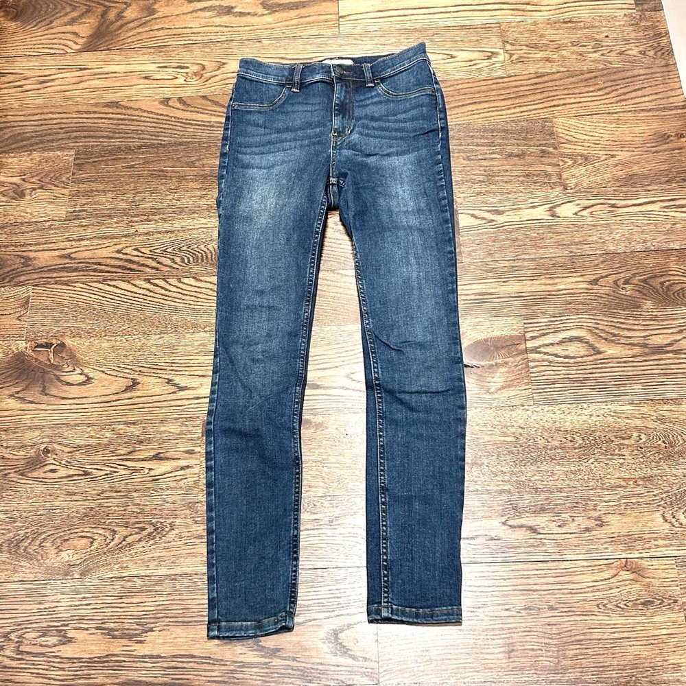 Free People Medium Wash 28W Skinny Jeans